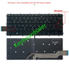 US Backlit Keyboard For Dell Latitude 3379 3390 3490 Vostro 5370 5468 5471 P87G