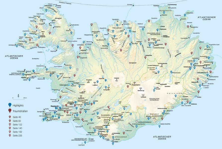 Thumbnail - Das Reisebuch Island | Die Schönsten Ziele Entdecken - Highlights,