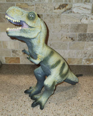 Toys r Us Maidenhead Tyrannosaurus Rex T-Rex 2013 Dinosaur Toy Model #T1208A