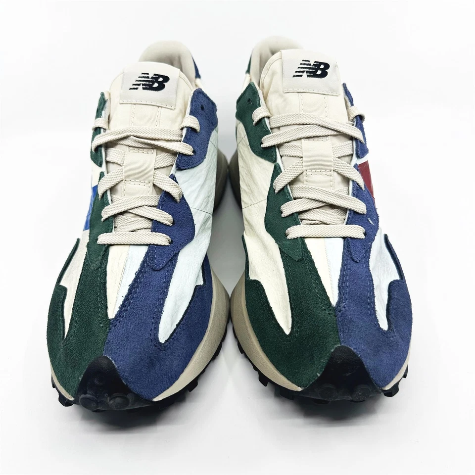 New Balance 327 Forest Green Serene Blue Mens Lifestyle Sneakers MS327VB - Image 4 of 4