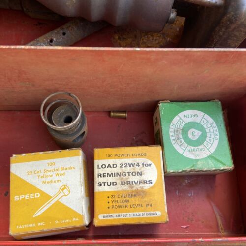Avvitatore a perno calibro 22 modello 825 strumento azionato a polvere #416313 fissaggio velocità - Foto 2 di 12