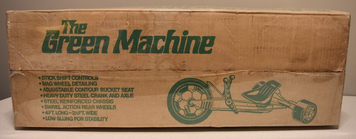 The Original 1970s Marx Toys The Green Machine BOX ONLY | eBay