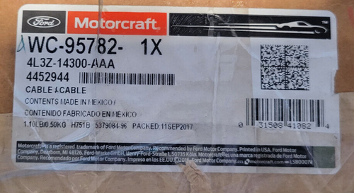 Starter Cable Motorcraft WC-95782 BZ - Picture 2 of 2