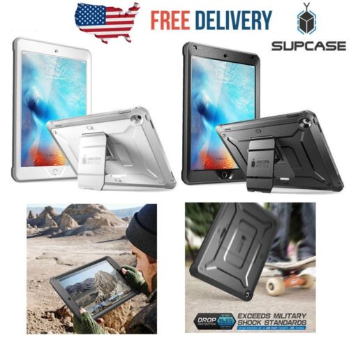 For iPad 9.7 inch, Genuine SUPCASE Dual Layer w/ Screen Case w/ Kickstand Cover - Picture 1 of 26