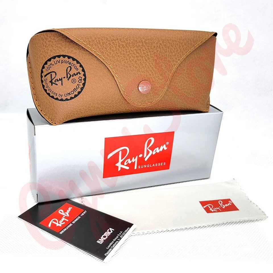 Ray Ban Universal Marrón Medio Suave Estuche para Gafas de Sol y Anteojos con Tela Foto 4 de 4