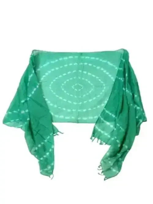 Premium Cotton Handcrafted Tye-die Hijab Scarf Muslim Headwear
