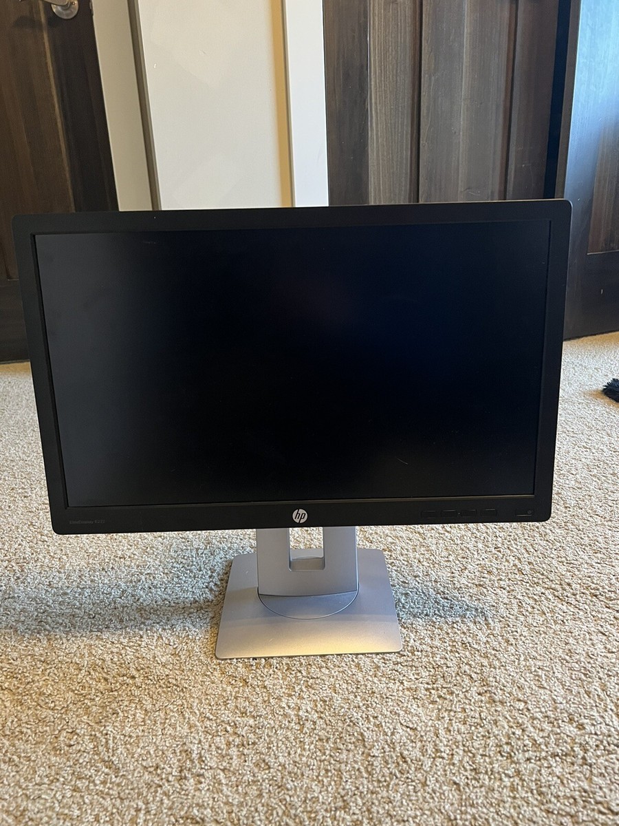 HP EliteDisplay E222 21.5 inch Widescreen LED Monitor 889296457312