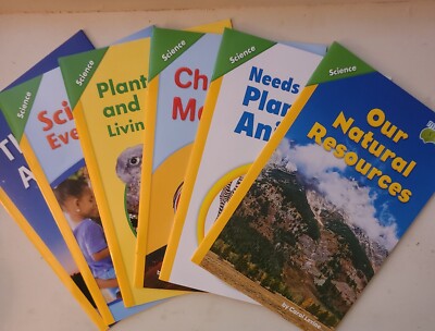 Lot of 6 ~ 1st Grade ''Science'' Leveled Readers~ My Reading Coach by Pearson~ NEW
