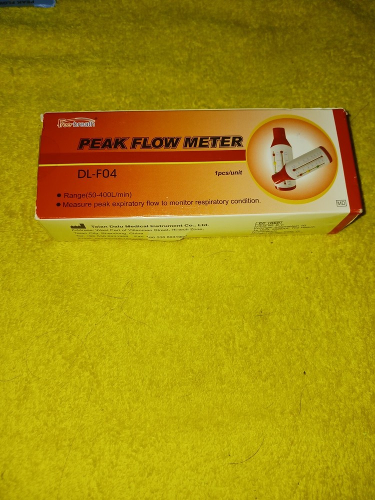 DL-F04 Digital Peak Flow Meter for Asthma and Lung Health Monitoring