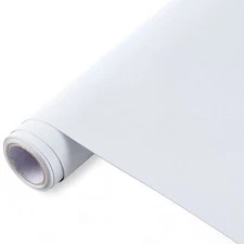 White Blackout Window Film 100% Light Blocking Window Cover Sun Blocking Film