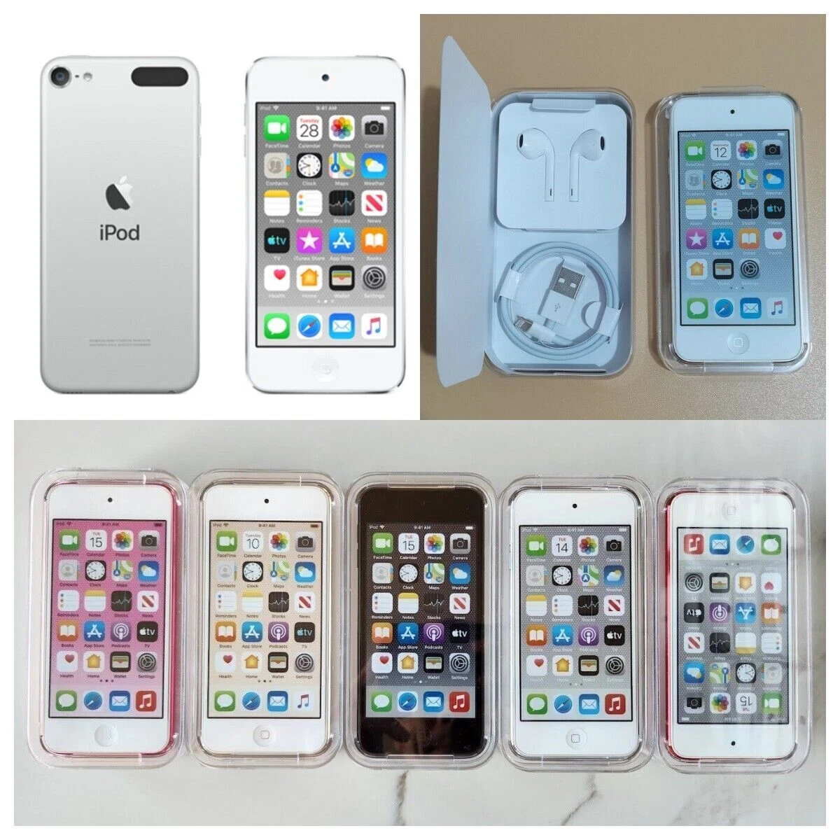 🍎NEU Apple iPod Touch 5/6/7. Generation 32GB 126GB 256GB MP4/Bluetooth/ HÄNDLER