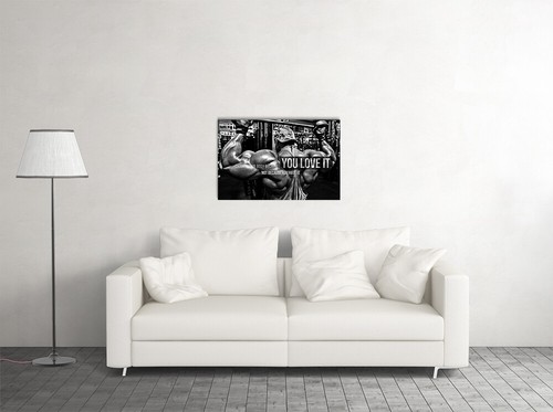 Gym Body Building Keep Fit Muscle Exercise Work Out Wall Art Home - POSTER 20x30 - Picture 3 of 4