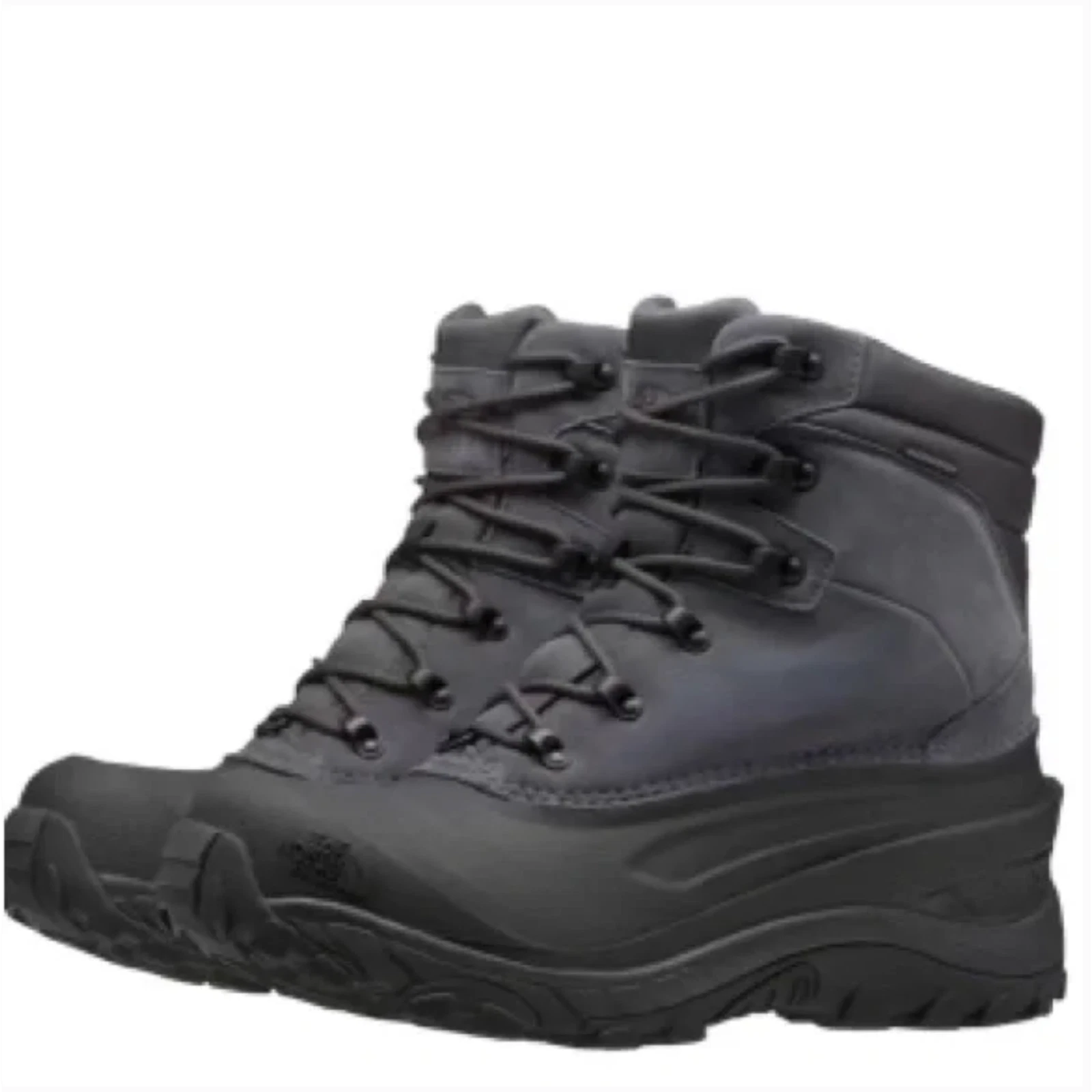 North Face Mens Chilkat Nylon II Boots 9.5 Gray NWT Snow Rain Hike Camp Outdoor