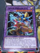 CARTE Yu Gi Oh CANON DRAGON XYZ SDKS-FR042 1ère édition