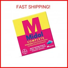 Midol Complete Gelcaps 24ct: Midol Complete Menstrual Pain Relief Gelcaps with A