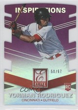 2015 Panini Elite Inspirations Die-Cut 50/67 Yorman Rodriguez #8 0f8