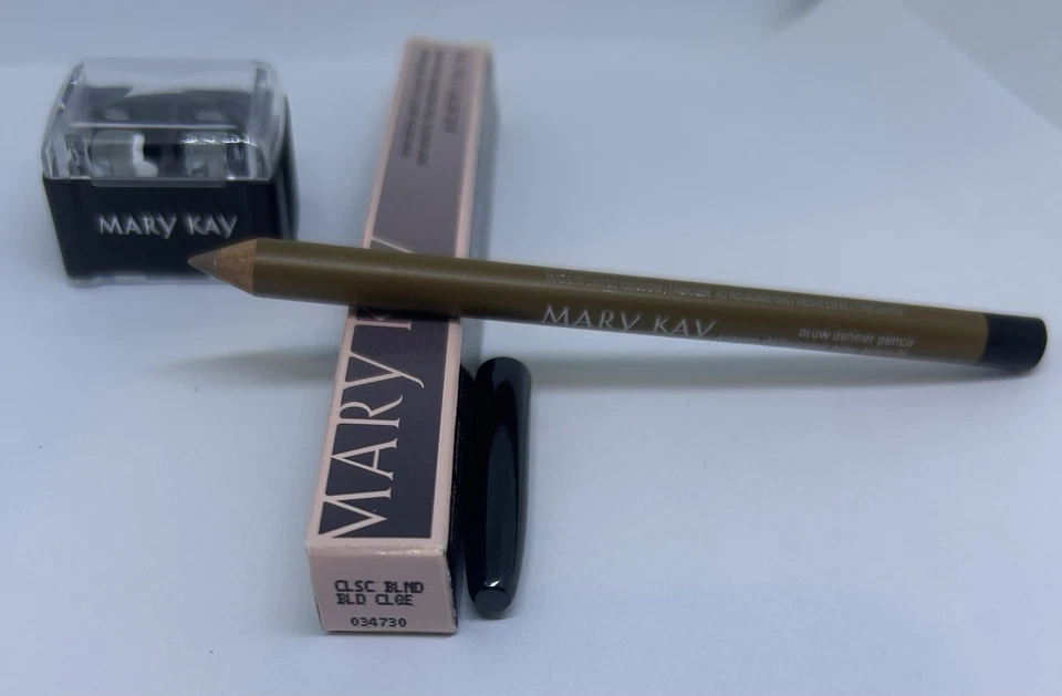 MARY KAY BROW DEFINER~CLASSIC BLONDE~034730~DISCONTINUED FREE MK SHARPENER - Image 3 of 4