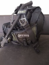 Gut gepflegte Tarierweste Seac Sub Pro 2000 schwarz/dunkelgrün