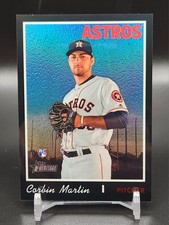 Corbin Martin RC 2019 Black Refractor Topps Heritage High Number /70