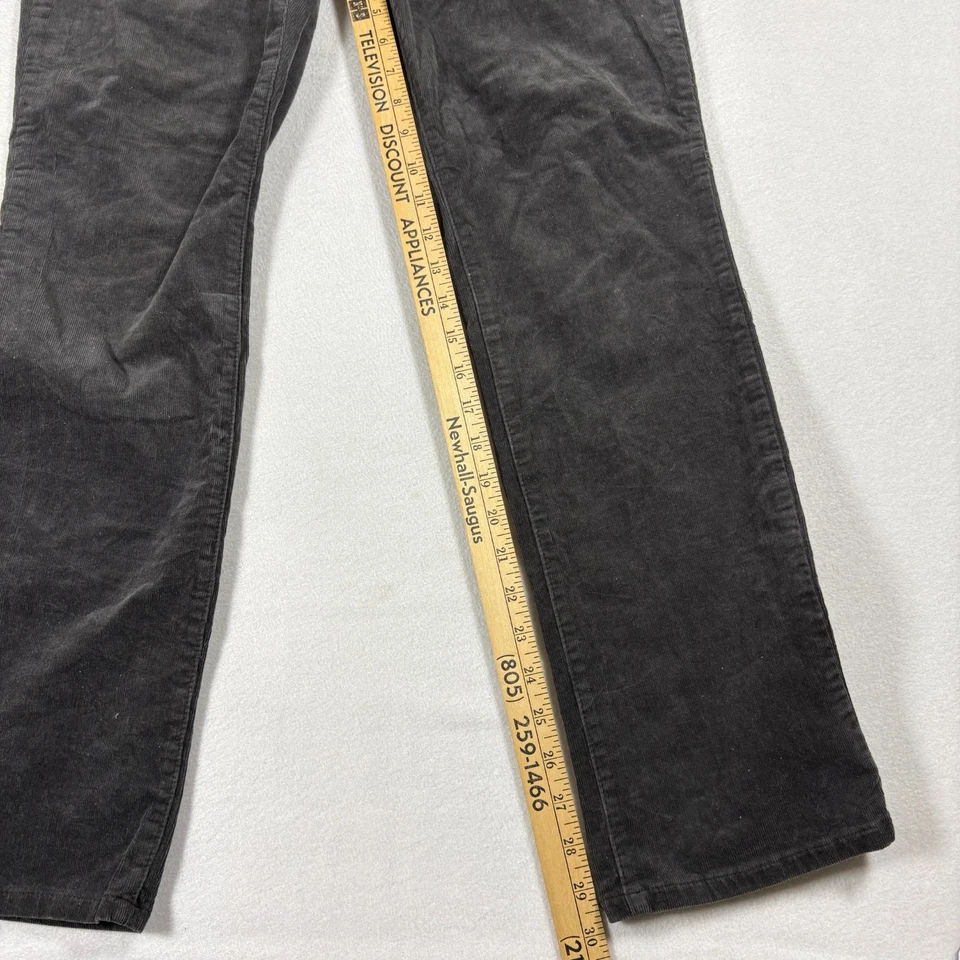 Chaps Womens Size 6 Brown Corduroy Pants Classic Mid Rise Straight Leg - Image 4 of 4