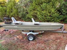 Tracker 12 Foot Boat With Trailer And Accessories