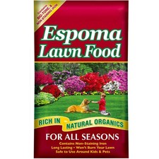 Espoma 15-0-5 Lawn Food for All Seasons, 20lb 1.86 per gallon