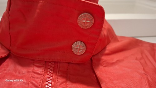 Vision waxed rain womens red jacket - Picture 6 of 8