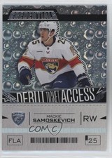 2023 Credentials Debut Ticket Access 165/999 Tier 1 Mackie Samoskevich #110 z3b