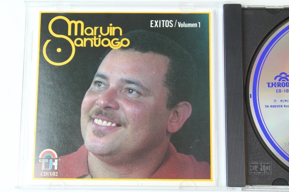 Marvin Santiago – Exitos Volumen 1 by Marvin Santiago (CD-1986) TH-CD102 Foto 3 de 4