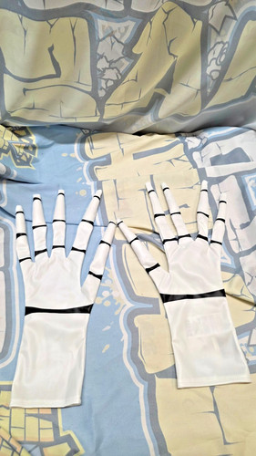 The Nightmare Before Christmas Jack Skellington Adult Gloves Cosplay Costume