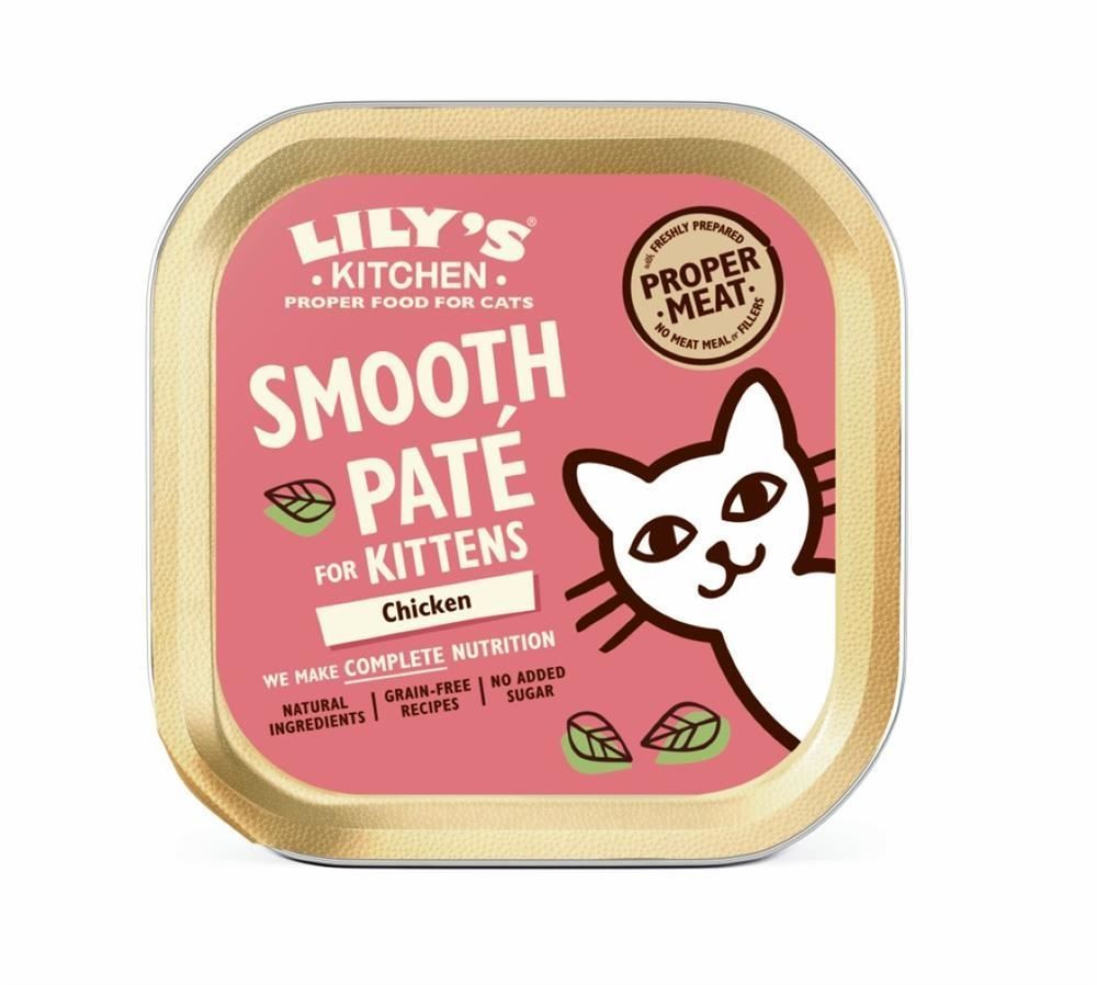 Lily's Kitchen Chicken Paté For Kittens - Saver Pack: 38 X 85G - Image 2