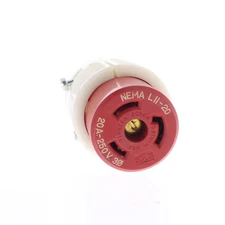 Leviton 71120-C Twist Turn 20A Locking Connector Plug NEMA L11-20R 3Ø 250V 3P3W