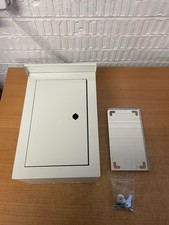 OSALADI Box Outdoor Wall-Mounted Electrical Control Box Lockable Metal