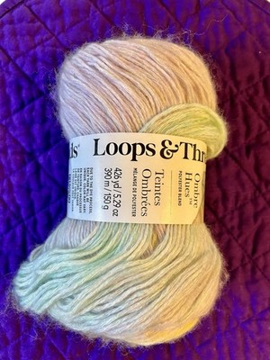 Loops & Threads Ombré Hues Extra Soft Yarn 5.29 Oz. DK Wt. #3