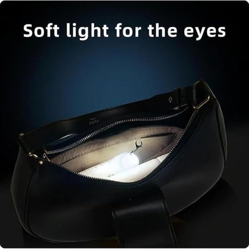Love Wallet Tote Bag Touch Sensing Light,Rechargeable Mini Touch Handbag Light - Image 3 of 4