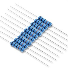 5 Watt Resistors Metal film 1 0.1 ohm to 10M ohm Full series available 5 pack