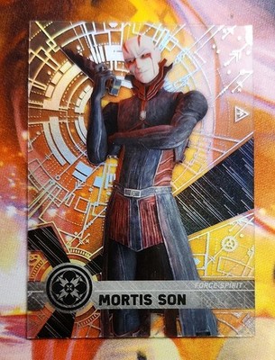 2017 TOPPS Star Wars HIGH TEK #5 MORTIS SON FORM 1 PATTERN 3 SCHEMATIC