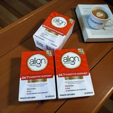 3 of Align Probiotic Supplement - 28 Capsules ea 4/2028 New,Authentic