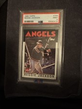 1986 TOPPS #700 REGGIE JACKSON PSA 9