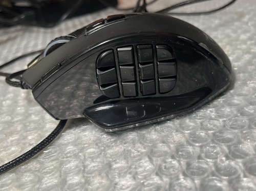 Redragon M908 Impact Laser Gaming Mouse with Side Buttons Wired USB Black - Picture 4 of 7