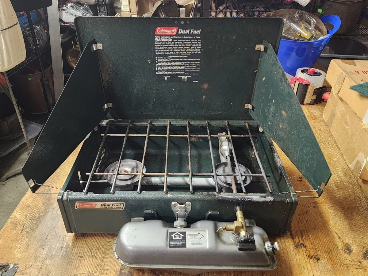 Coleman Dual Fuel Stove 424 for sale | eBay