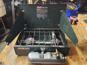 Coleman Dual Fuel Stove 3 Burner | eBay