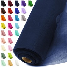 54" x 20 Yards Navy Blue Tulle Fabric Rolls - Tutu Spool Bolt for DIY Wedding...
