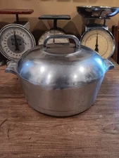 Vintage Wagner Ware Sidney Magnalite 4248 M Aluminum 5 Quart Dutch Oven And Lid