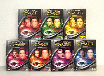 Star Trek Voyager   Komplette Serie auf DVD Staffel 1 7 DVD-Boxen 4:3 PAL EU