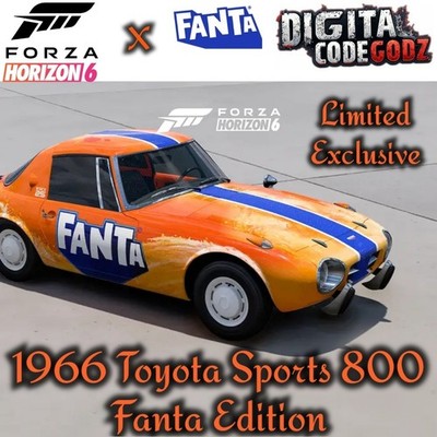 Forza Horizon 6 x Fanta x Reward   1966 Toyota Sports 800 Fanta Edition  