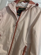 TRESPASS Indulge Lightweight Waterproof Striped JACKET  - S (UK 10)
