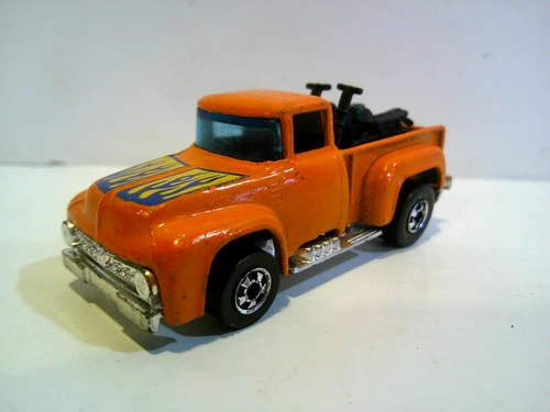 Hot Wheels Hi Tail Hauler -Vintage 1970s Hong Kong Ford F-1 Pickup w/Motorcycles