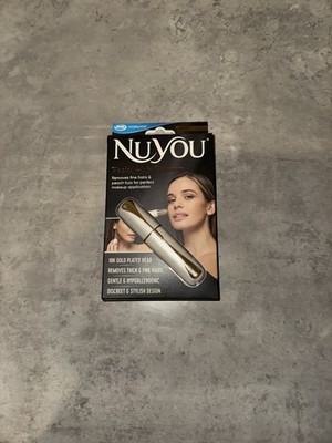 JML NuYou Gesichtshaarentferner 18K vergoldeter Kopf