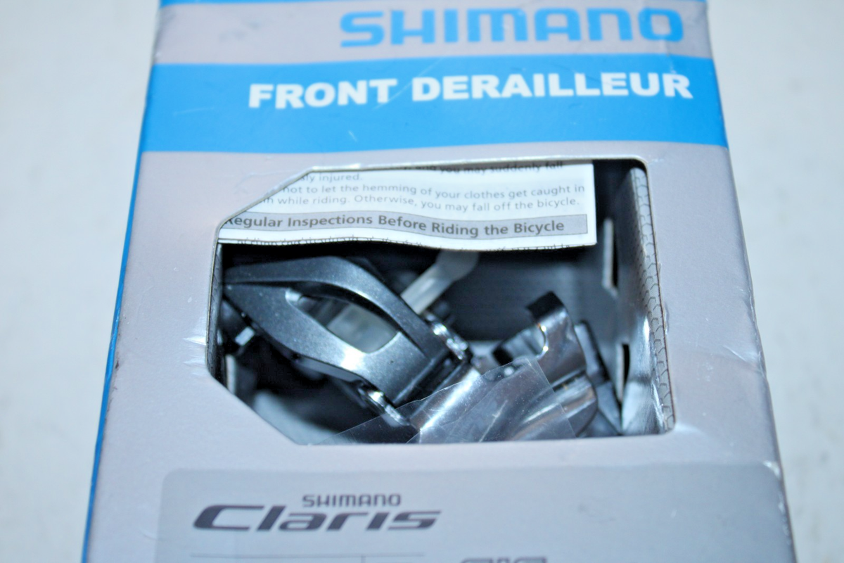 Shimano Claris Triple Front Derailleur FD-R2030-B 34.9mm Gray
